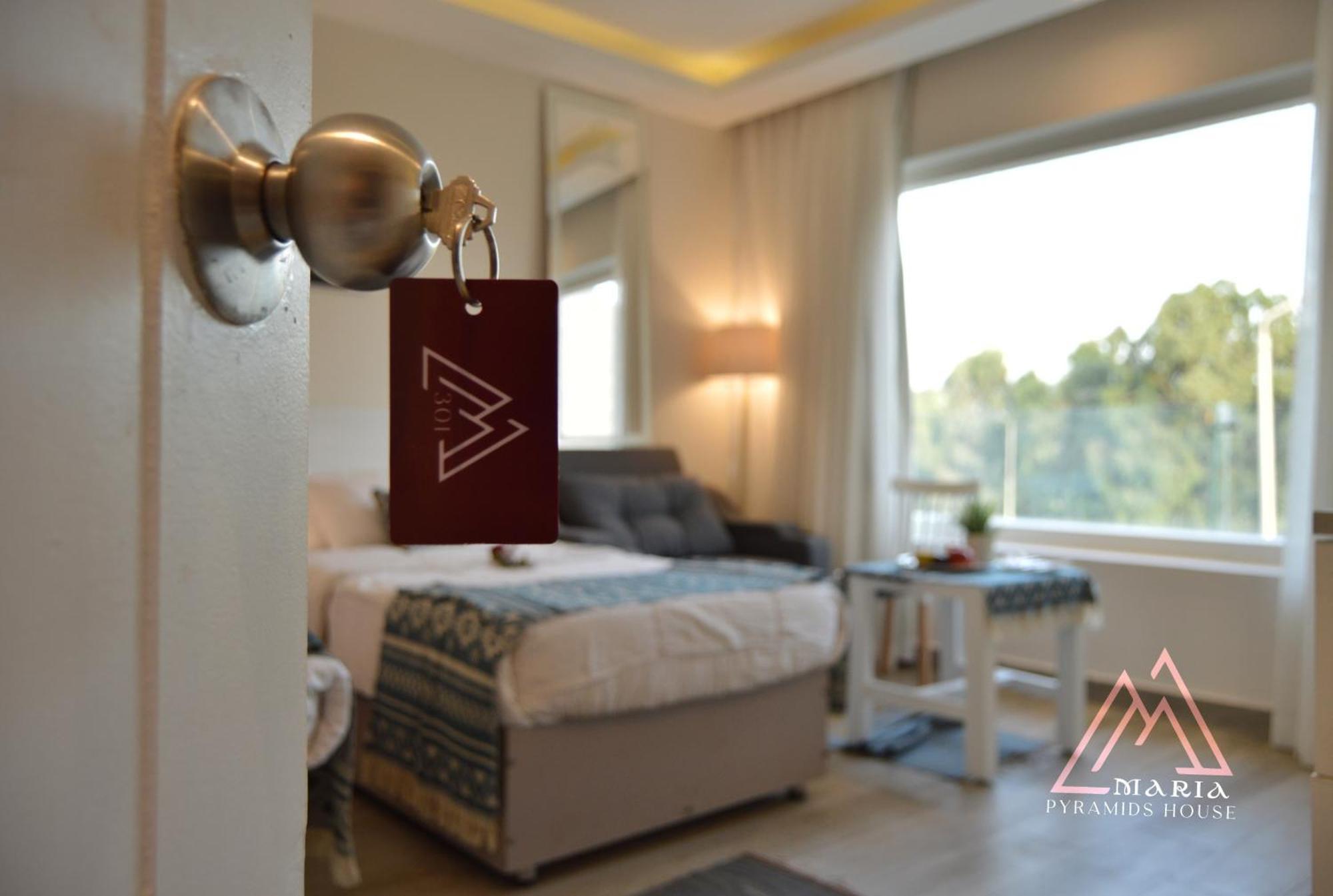 Maria Pyramids House Hotel Kafret el-Gabal Buitenkant foto