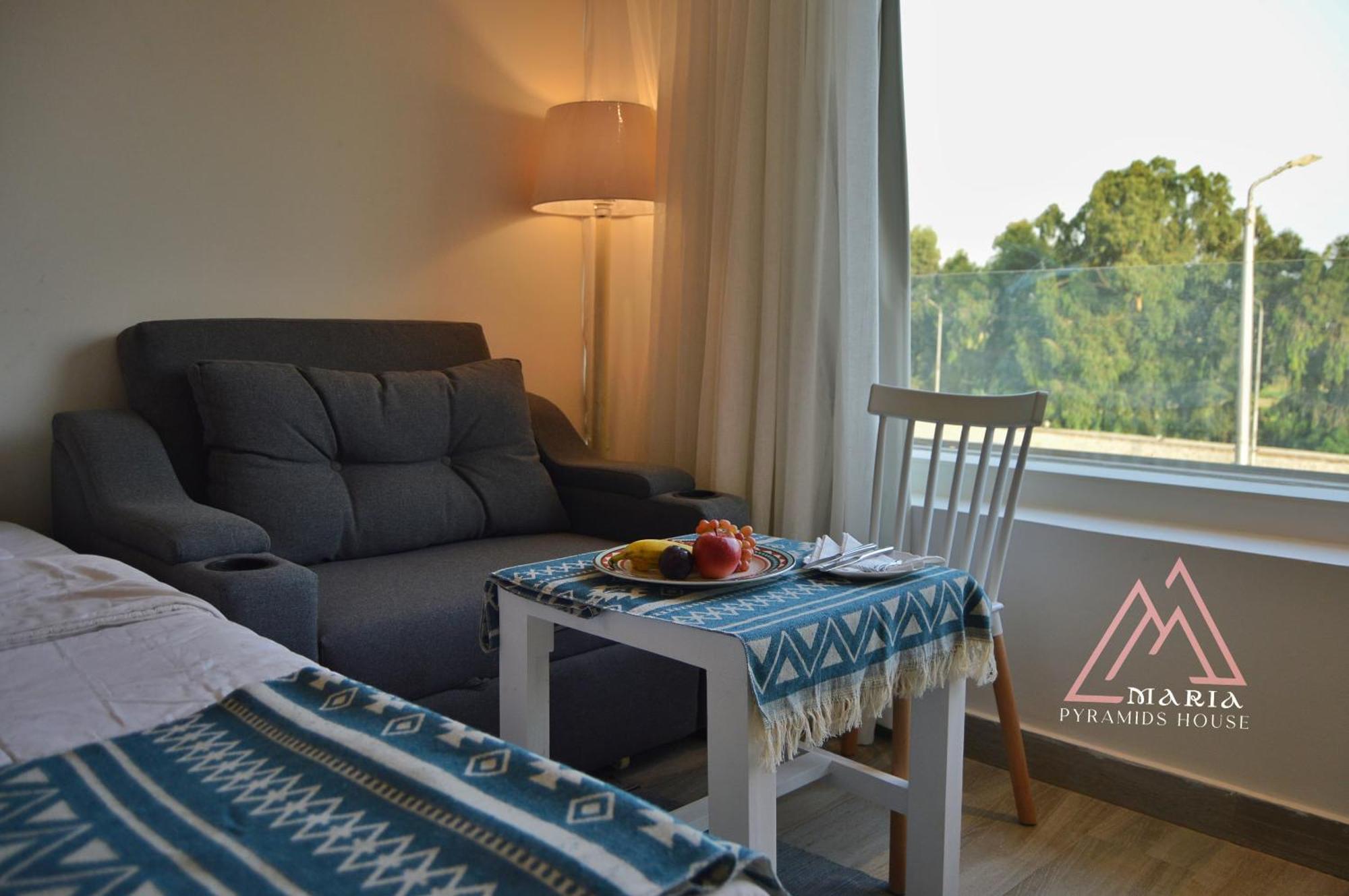 Maria Pyramids House Hotel Kafret el-Gabal Buitenkant foto
