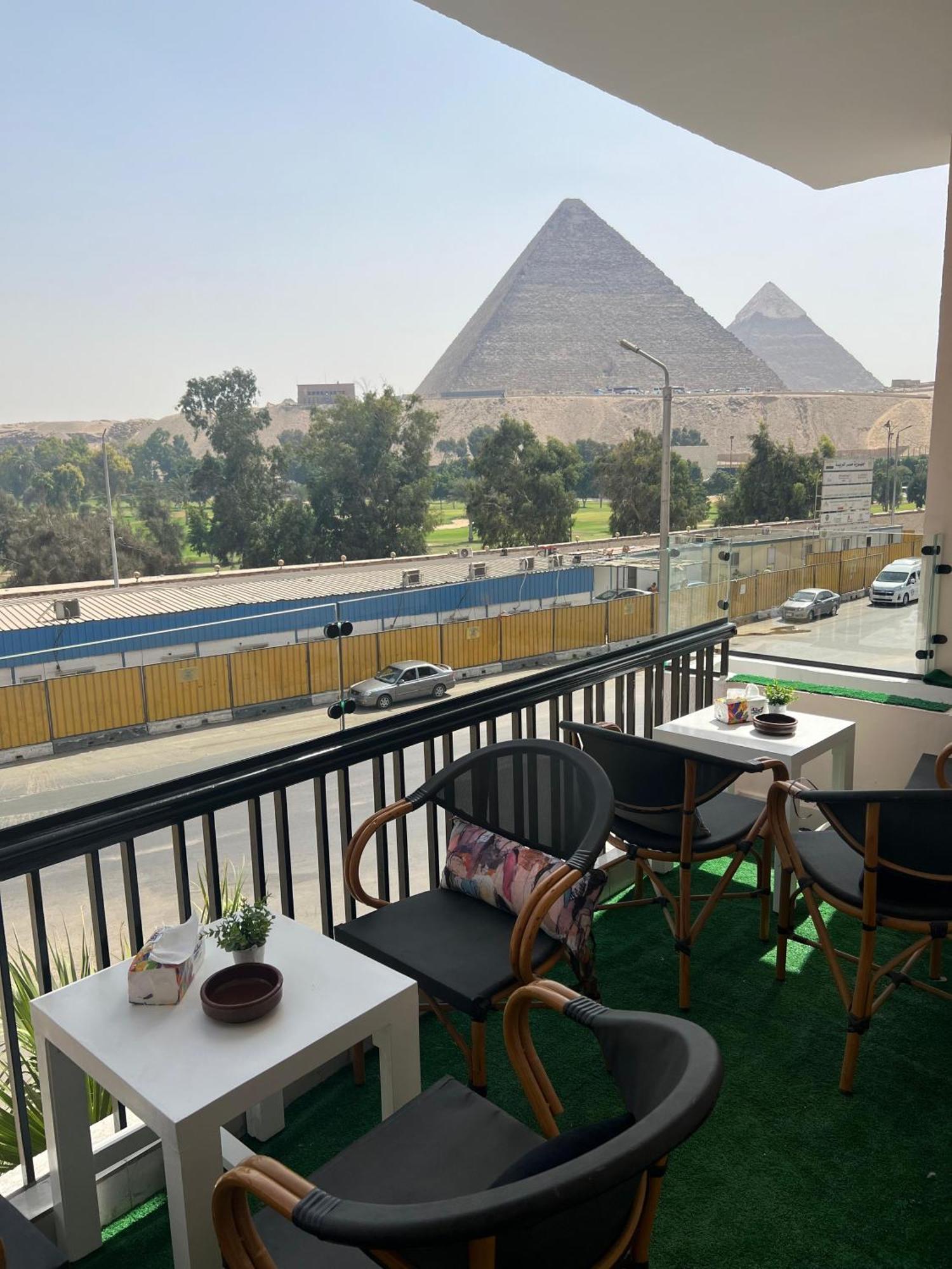 Maria Pyramids House Hotel Kafret el-Gabal Buitenkant foto