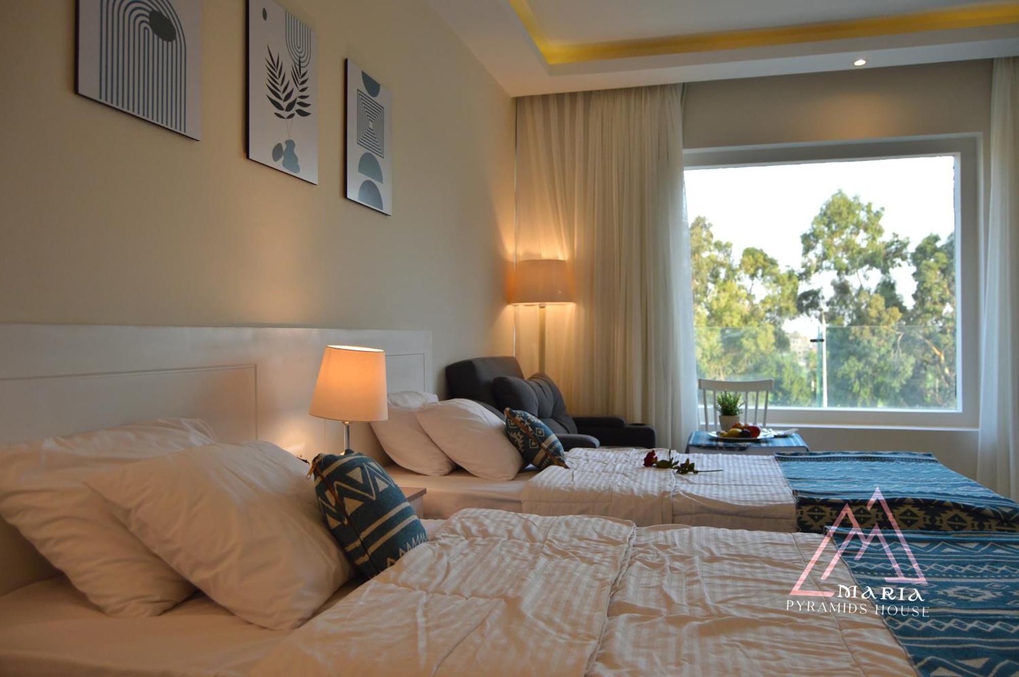 Maria Pyramids House Hotel Kafret el-Gabal Buitenkant foto