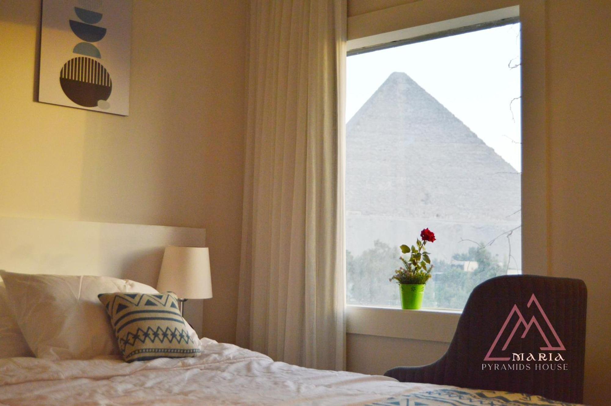 Maria Pyramids House Hotel Kafret el-Gabal Buitenkant foto