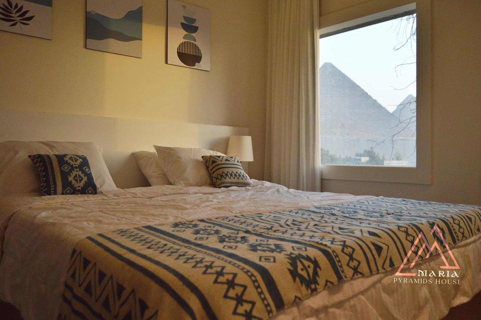 Maria Pyramids House Hotel Kafret el-Gabal Buitenkant foto