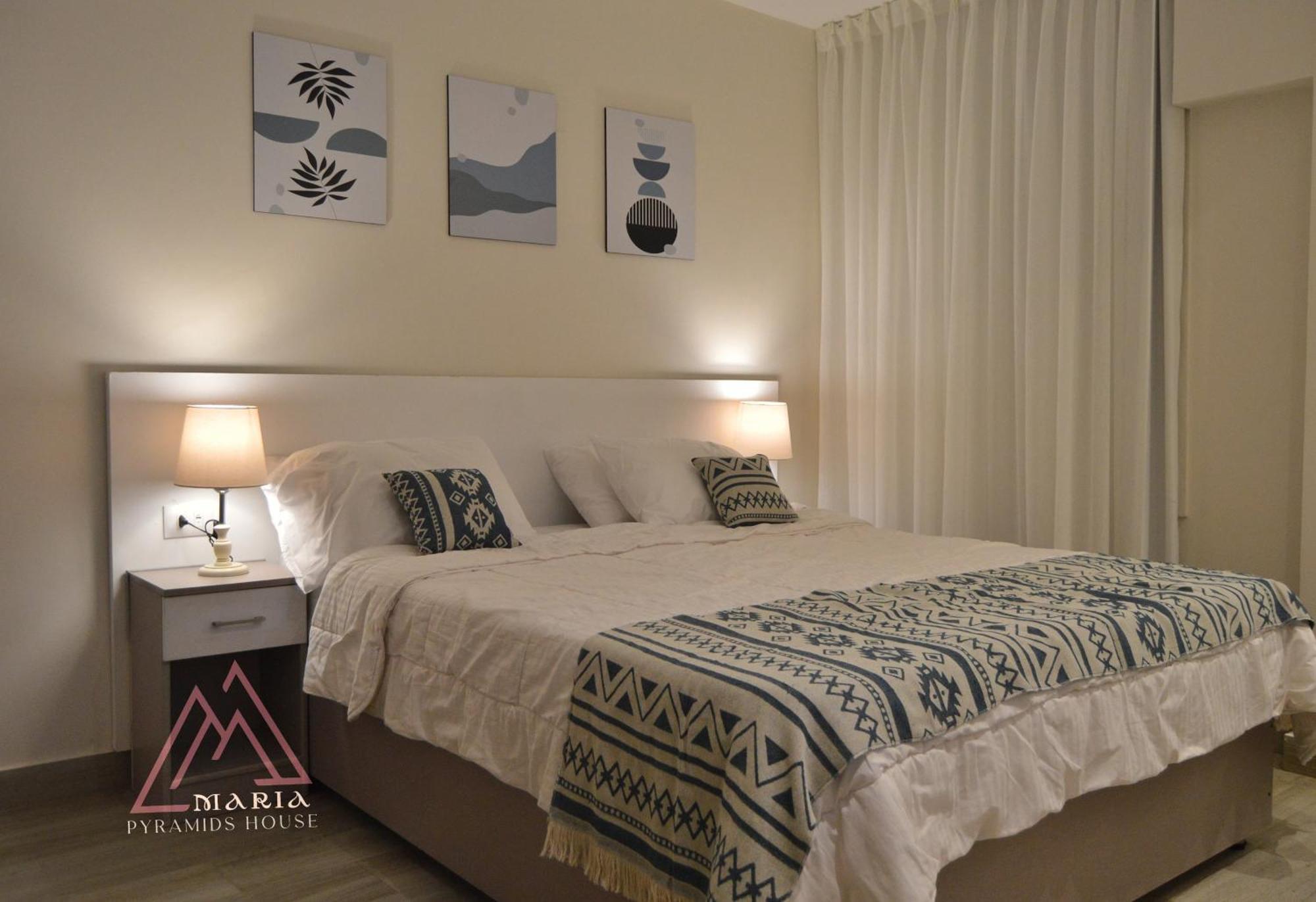 Maria Pyramids House Hotel Kafret el-Gabal Buitenkant foto