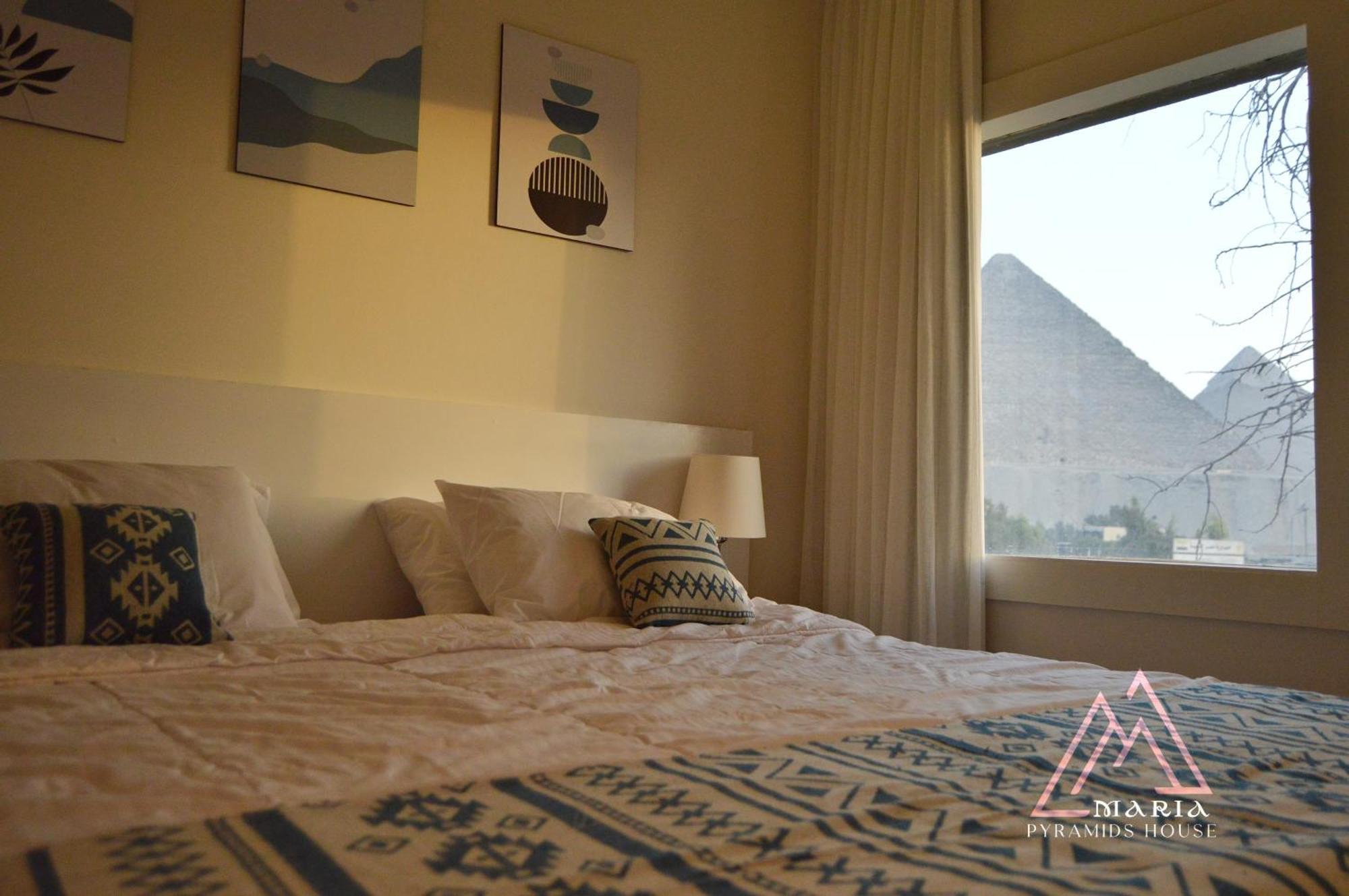 Maria Pyramids House Hotel Kafret el-Gabal Buitenkant foto