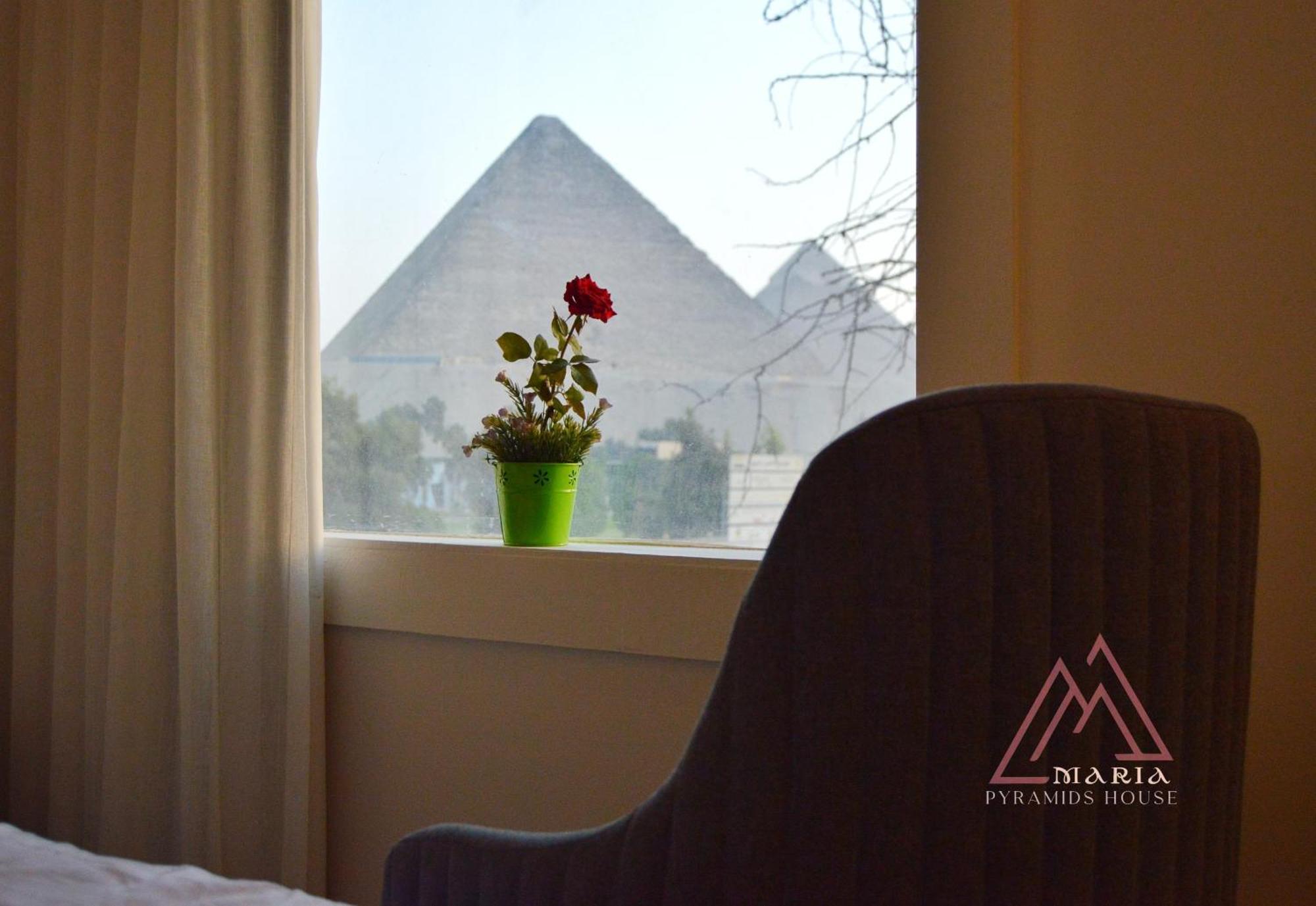 Maria Pyramids House Hotel Kafret el-Gabal Buitenkant foto