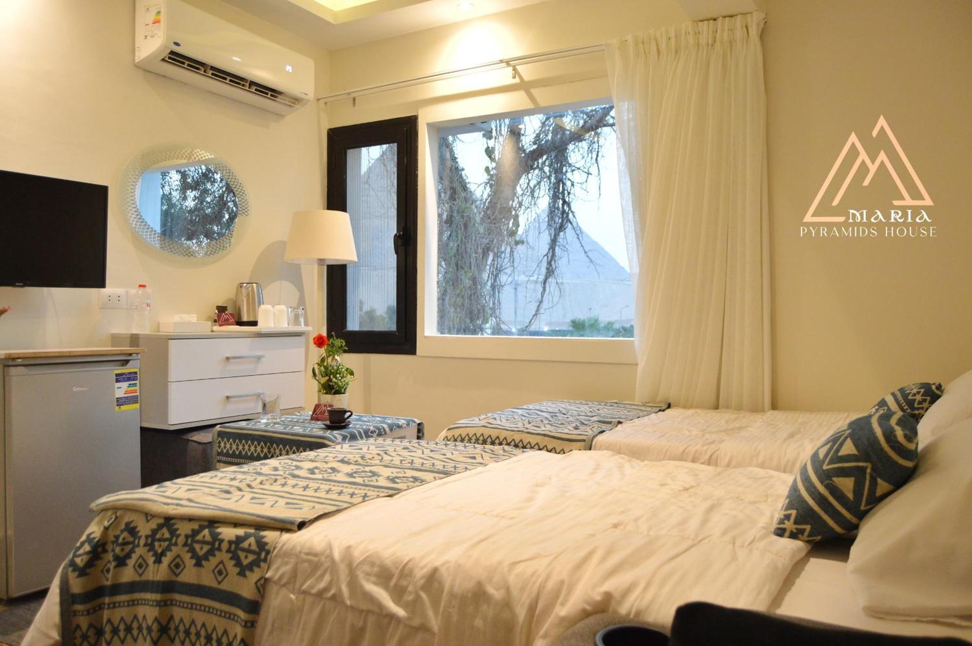 Maria Pyramids House Hotel Kafret el-Gabal Buitenkant foto