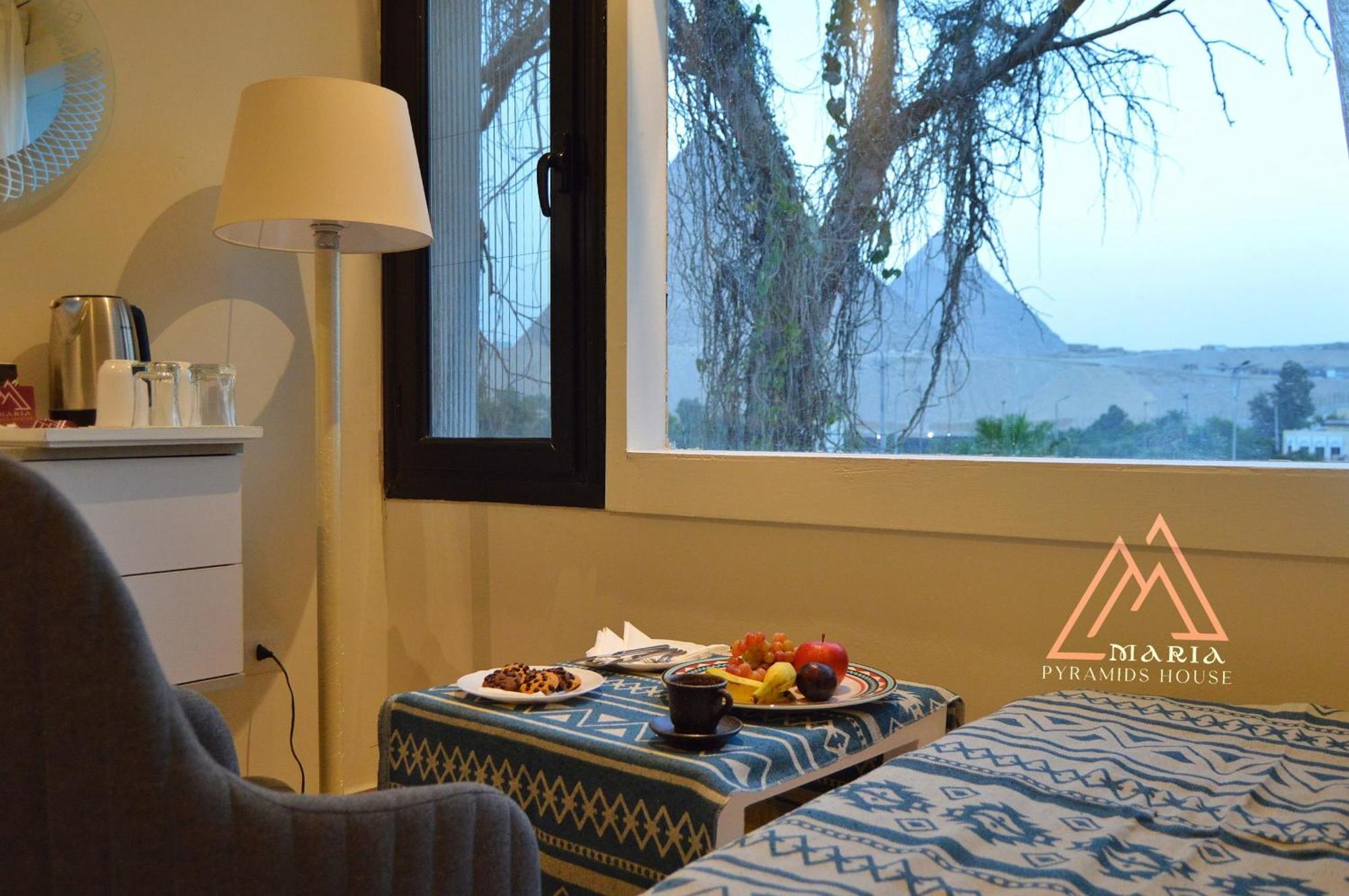 Maria Pyramids House Hotel Kafret el-Gabal Buitenkant foto
