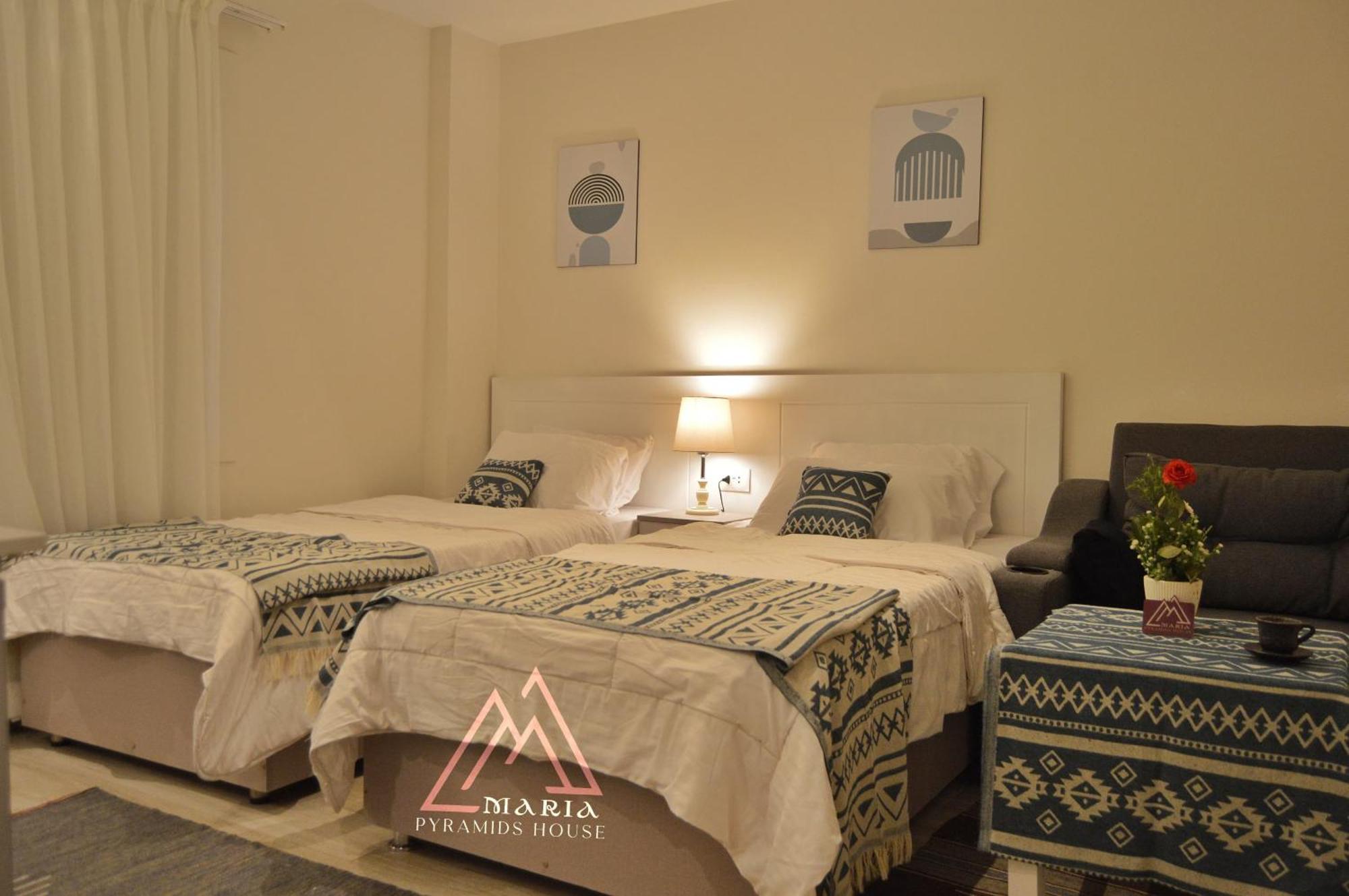 Maria Pyramids House Hotel Kafret el-Gabal Buitenkant foto