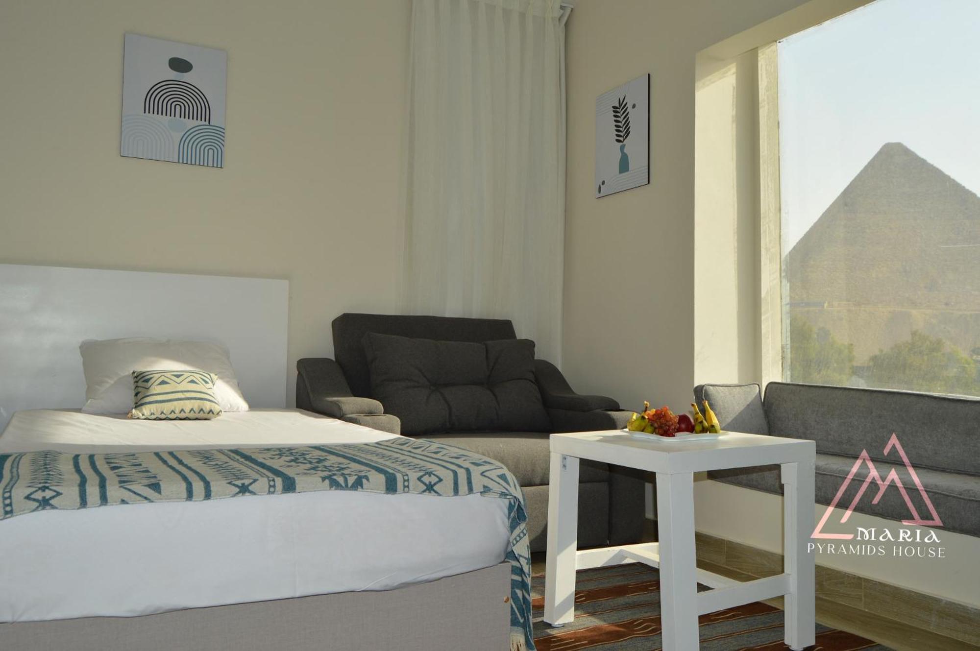 Maria Pyramids House Hotel Kafret el-Gabal Buitenkant foto